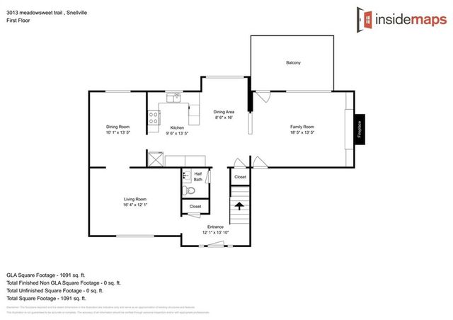 3013 Meadowsweet Trail, Snellville, GA 30078