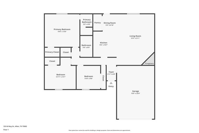 153 W Way Drive, Allen, TX 75002