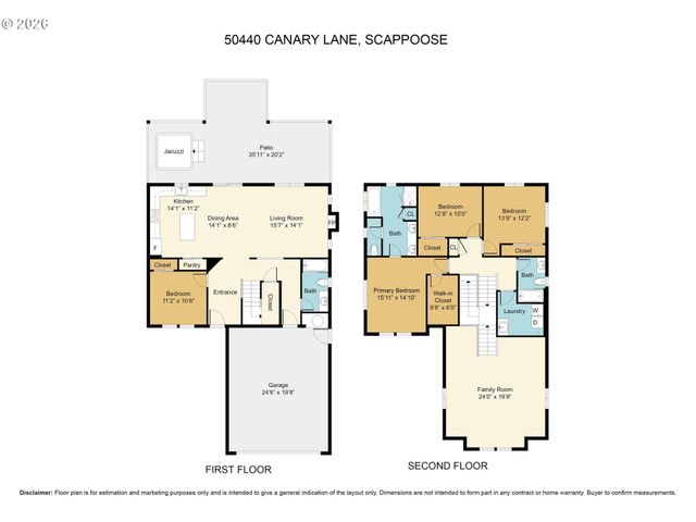 50440 CANARY Ln, Scappoose, OR 97056