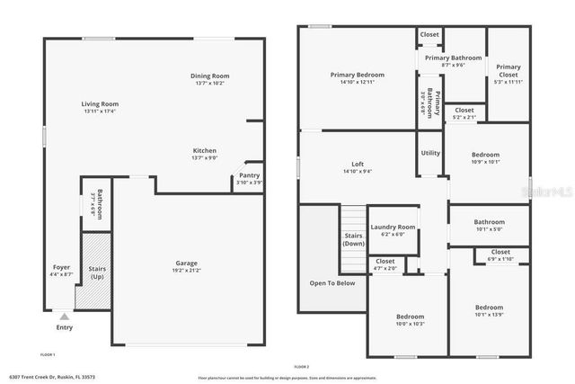 6307 TRENT CREEK DRIVE, Ruskin, FL 33573