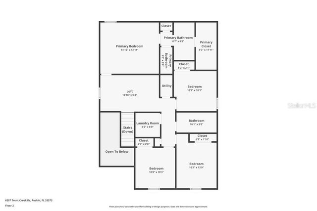 6307 TRENT CREEK DRIVE, Ruskin, FL 33573