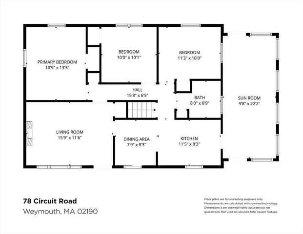 78 Circuit Rd, Weymouth, MA 02190