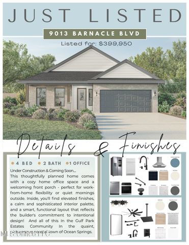 9013 Barnacle Boulevard, Ocean Springs, MS 39564