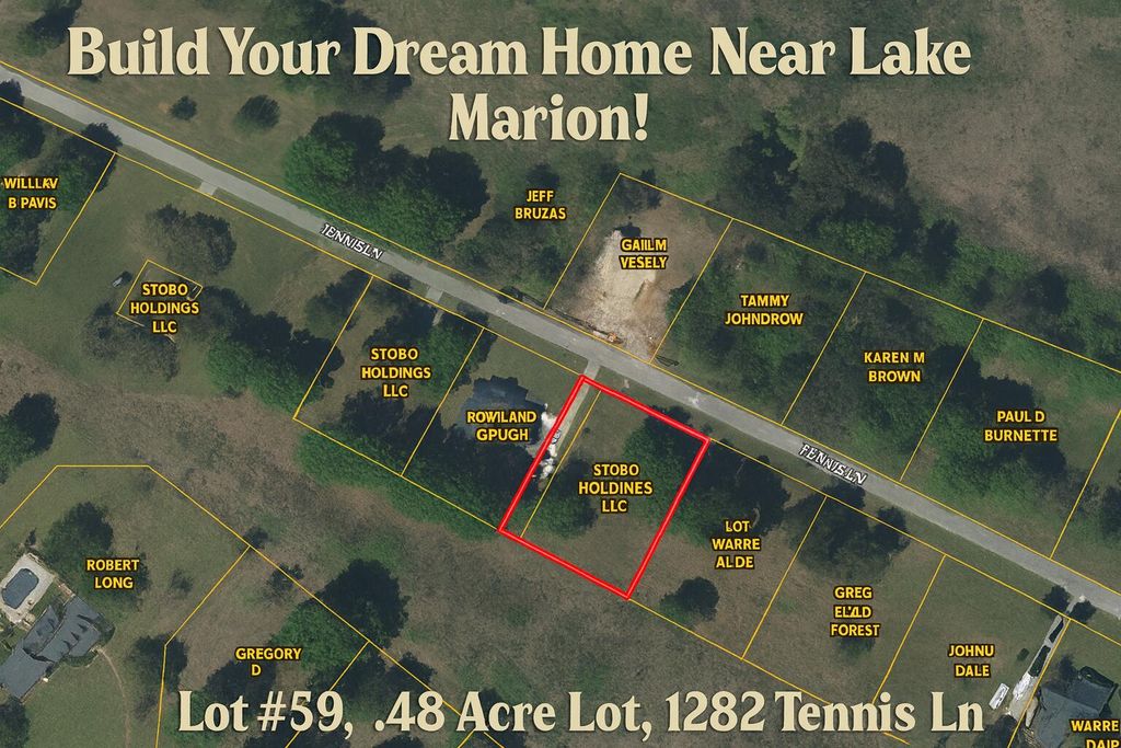 1282 Tennis Lane, Summerton, SC 29148