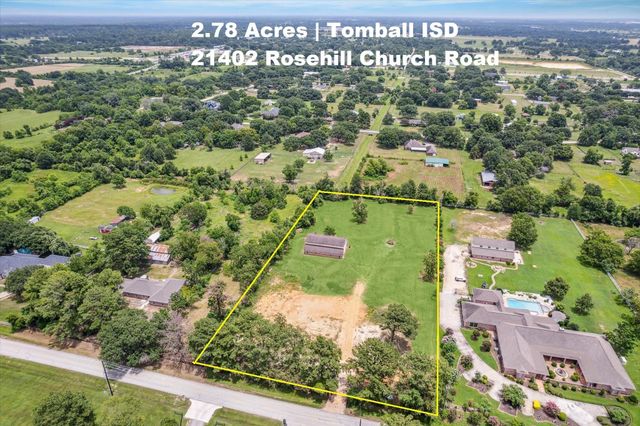 21402 Rosehill Church Road, Tomball, TX 77377