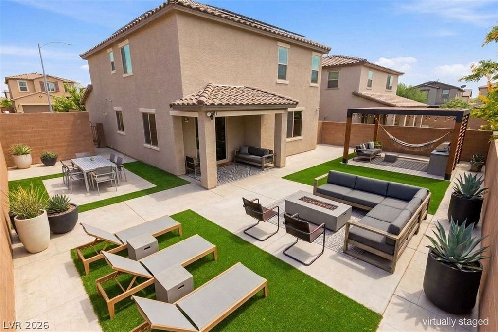 6251 Marine Blue Street, North Las Vegas, NV 89081 — exterior