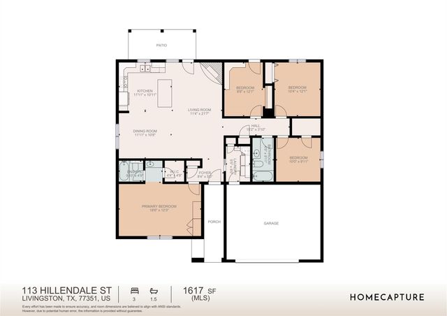 113 Hillendale Drive, Livingston, TX 77351