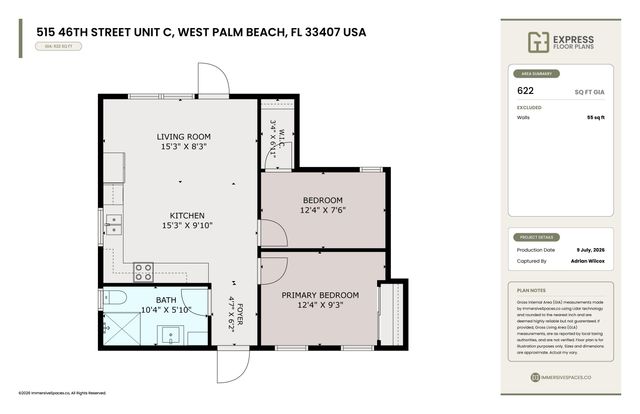 515 46th Street Unit C, West Palm Beach, FL 33407