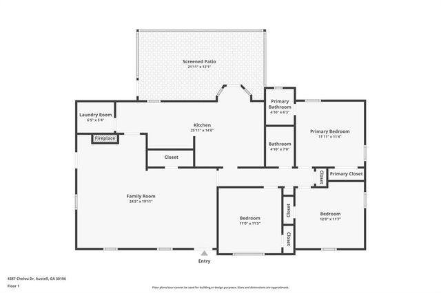 4387 Chelou Drive, Austell, GA 30106