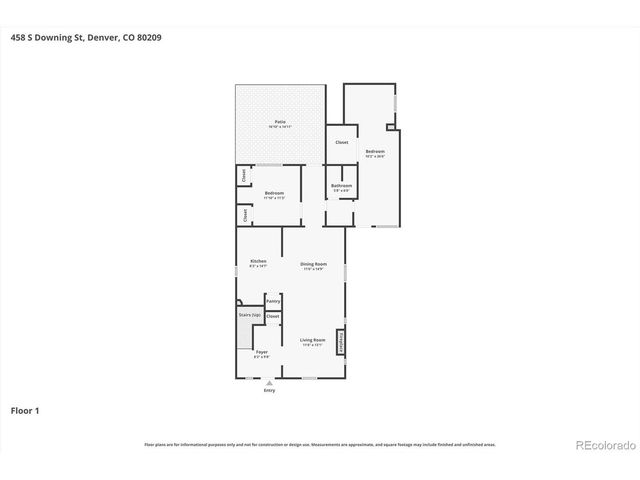 458 S Downing St, Denver, CO 80209