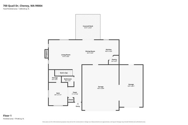 700 Quail Dr, Cheney, WA 99004
