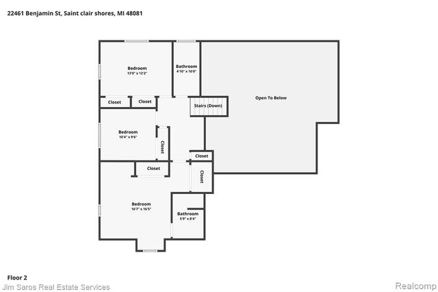 22461 Benjamin Street, Saint Clair Shores, MI 48081
