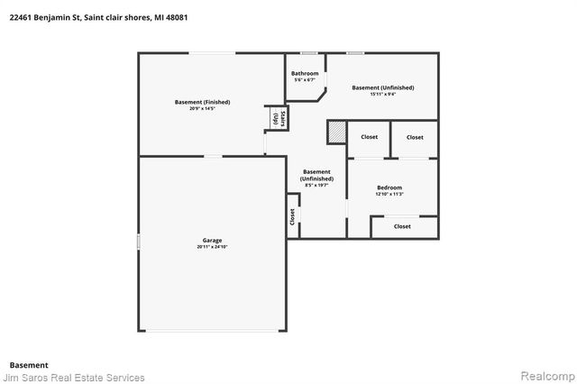 22461 Benjamin Street, Saint Clair Shores, MI 48081