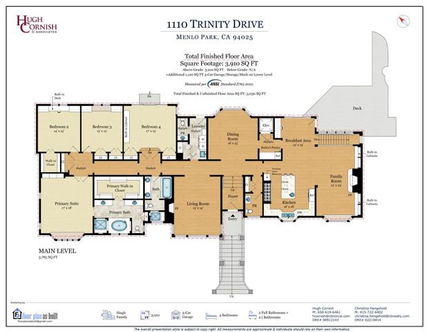 1110 Trinity Drive, Menlo Park, CA 94025