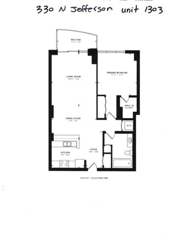 330 N Jefferson Street 1303, Chicago, IL 60661