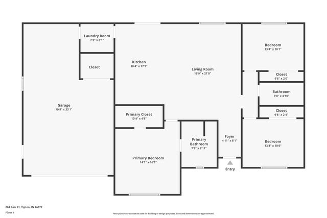 204 Barr Court, Tipton, IN 46072