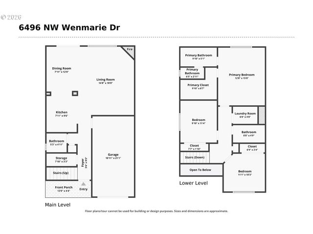 6496 Nw WENMARIE Dr, Portland, OR 97229