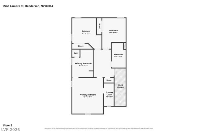 2266 LAMBRO Street, Henderson, NV 89044