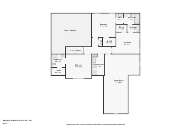 6408 Blue River WAY, Racine, WI 53402