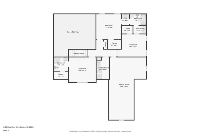 6408 Blue River WAY, Racine, WI 53402