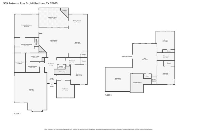 509 Autumn Run Drive, Midlothian, TX 76065