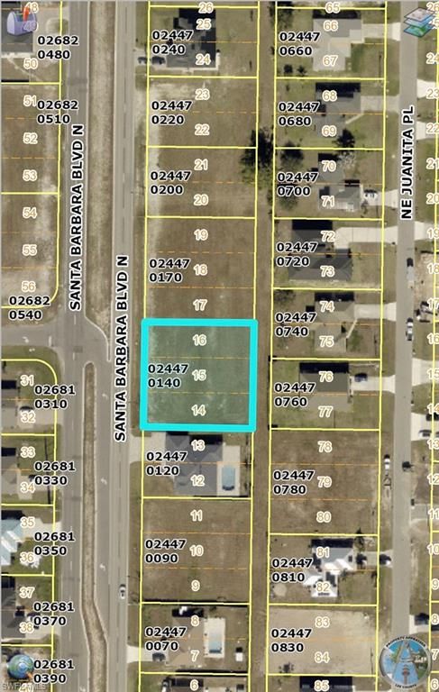 Image 1 of property listing at 1317 Santa Barbara BLVD N, Cape Coral, FL 33993