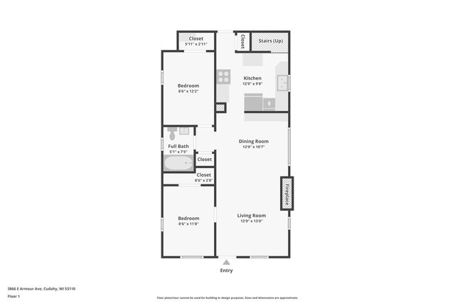 3866 E Armour AVENUE, Cudahy, WI 53110