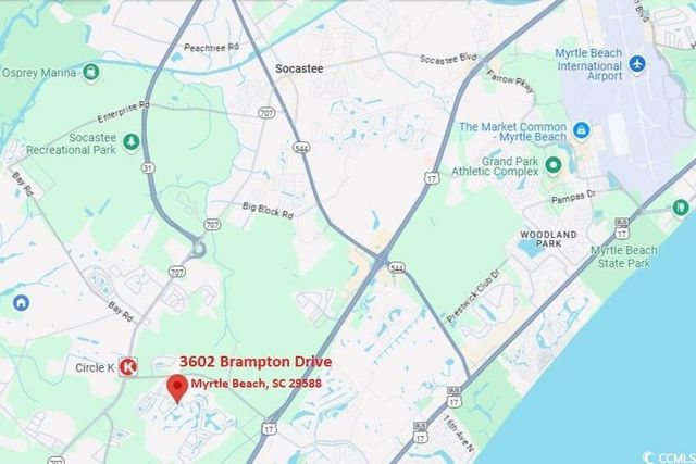 3602 Brampton Dr., Myrtle Beach, SC 29588