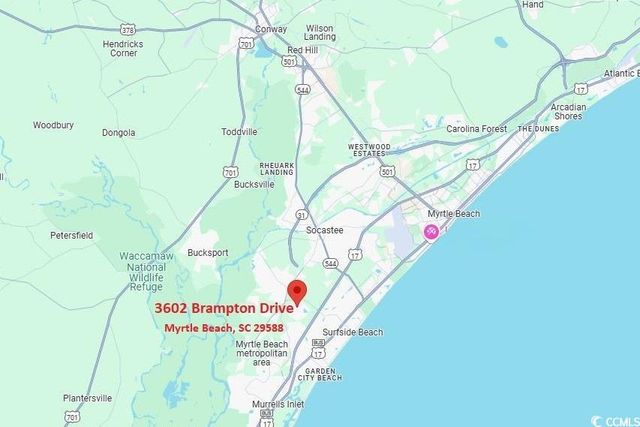 3602 Brampton Dr., Myrtle Beach, SC 29588