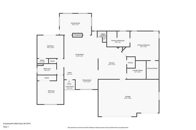 6 Leawood Place, Bella Vista, AR 72715