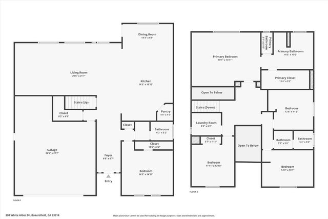 308 White Alder Drive, Bakersfield, CA 93314