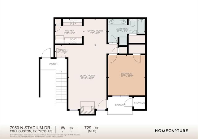 7950 N Stadium Drive 138, Houston, TX 77030