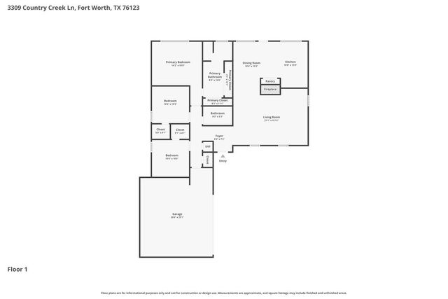 3309 Country Creek Lane, Fort Worth, TX 76123