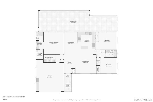 3218 S Rose Avenue, Inverness, FL 34450
