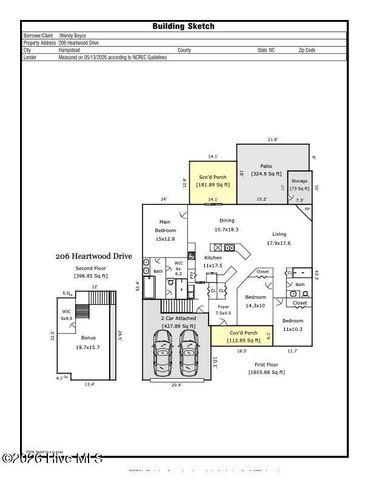 206 Heartwood Drive, Hampstead, NC 28443