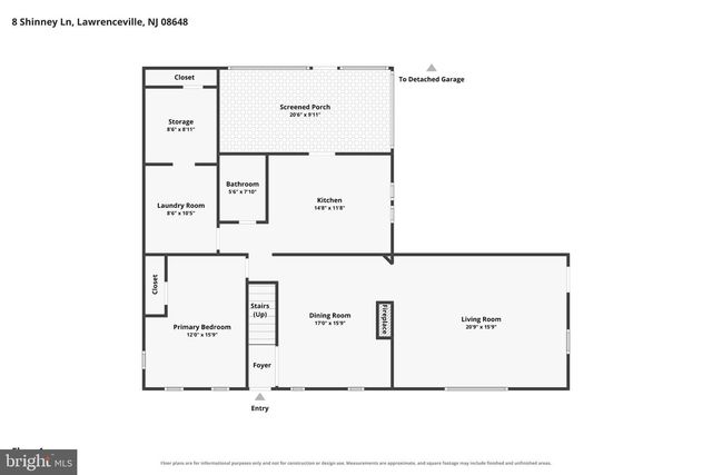 8 SHINNEY LN, Trenton, NJ 08648