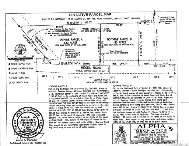 9525 Hegel Road, Goodrich, MI 48438