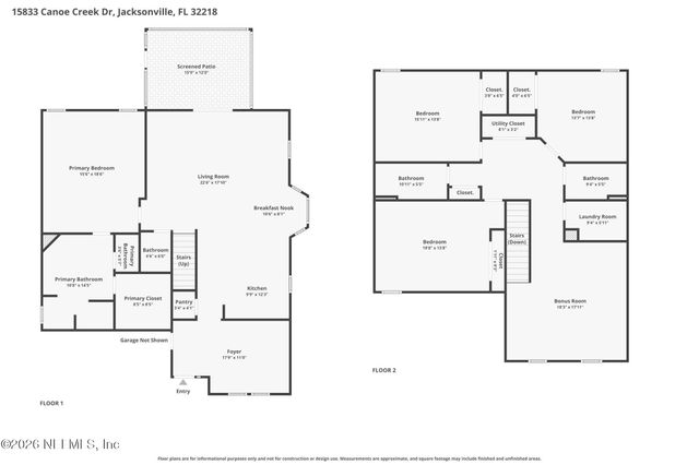 15833 CANOE CREEK Drive, Jacksonville, FL 32218