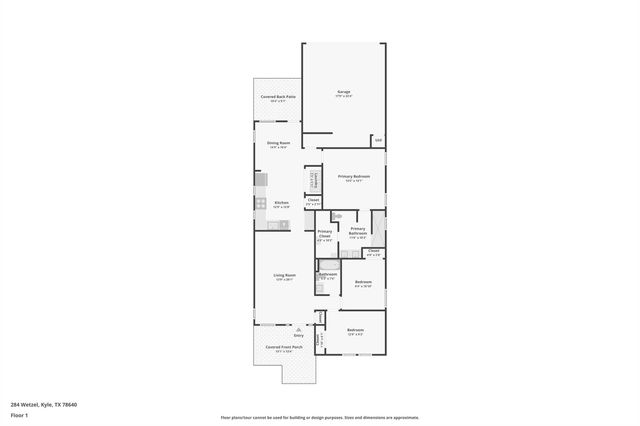 284 Wetzel, Kyle, TX 78640