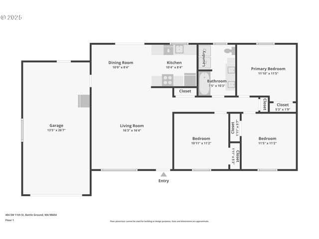 404 Sw 11TH St, Battle Ground, WA 98604