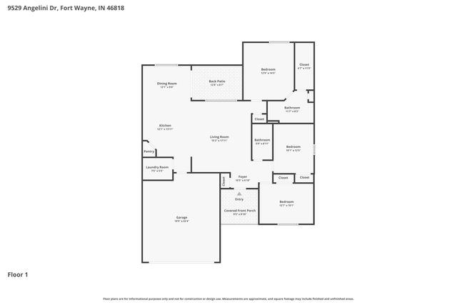 9529 Angelini Drive, Fort Wayne, IN 46818