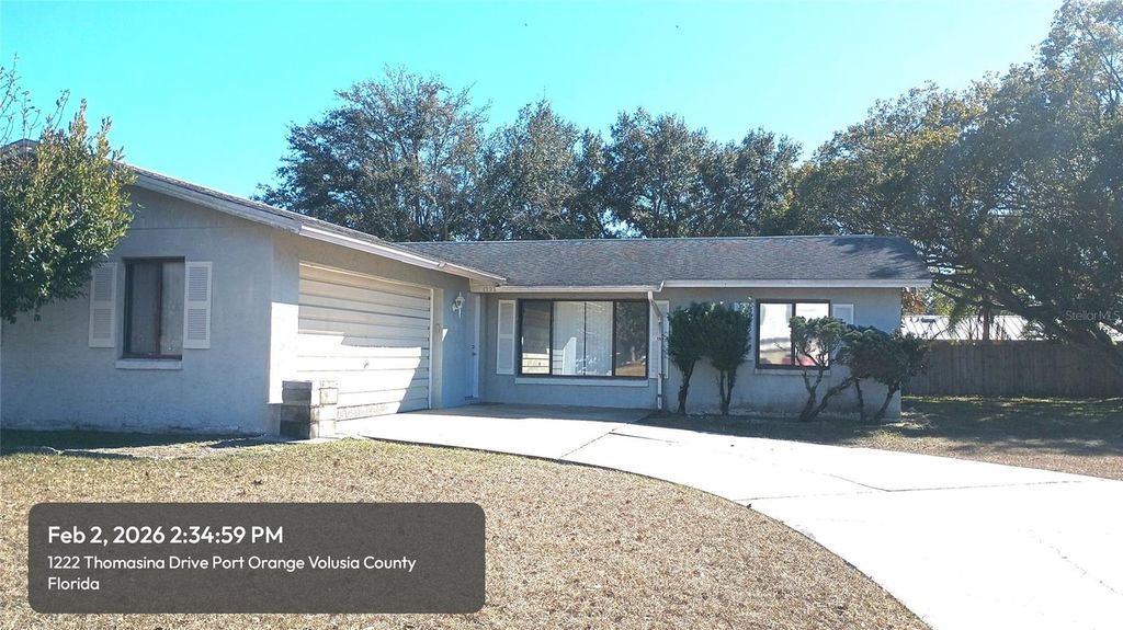 1222 THOMASINA DRIVE, Port Orange, FL 32129