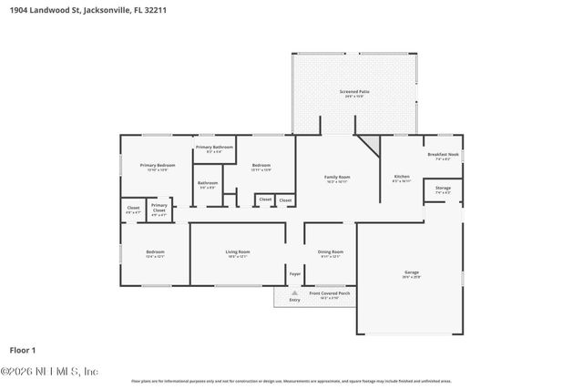 1904 LANDWOOD Street, Jacksonville, FL 32211