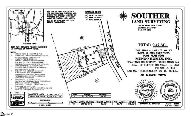 5055 Burke Meadows Run, Chesnee, SC 29323