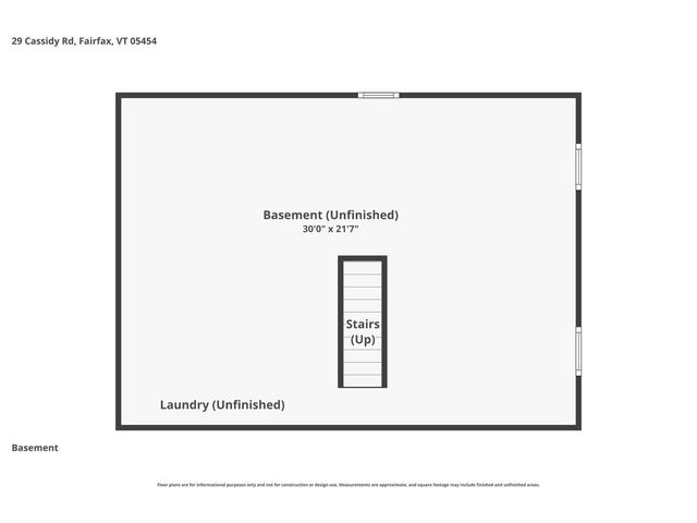 29 Cassidy Road, Fairfax, VT 05454