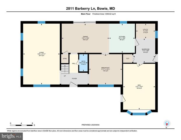 2811 BARBERRY LN, Bowie, MD 20715