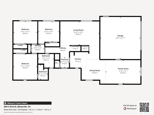 639 E 22nd St, Marysville, CA 95901