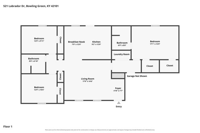521 Labrador Dr, Bowling Green, KY 42101