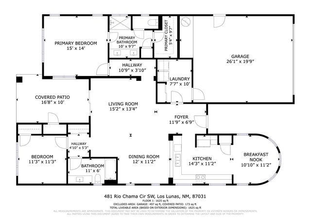 481 Rio Chama Circle SW, Los Lunas, NM 87031