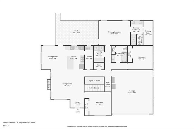 546 N Oakwood Lane, Tonganoxie, KS 66086